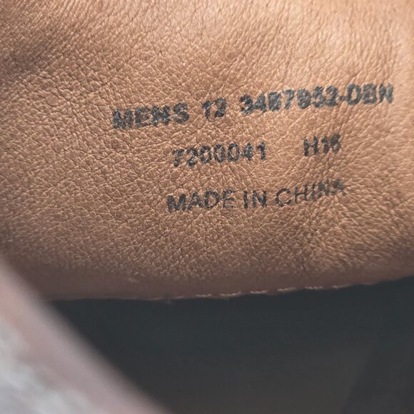 Frye Arden Brown Leather Lace-Up Chukka Ankle Lace up Boots US Men's 12 - Picture 10 of 10